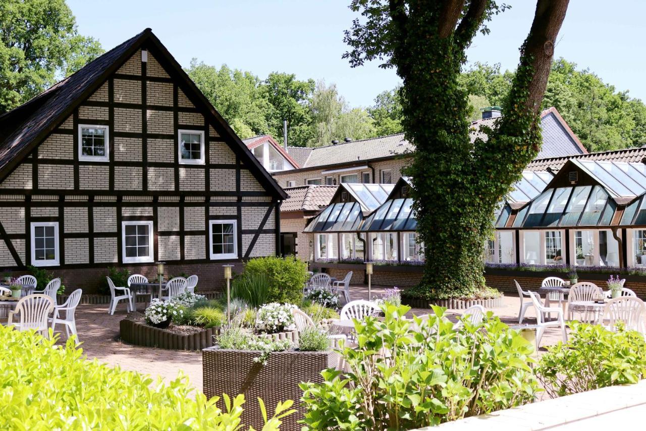 Landhotel Hof Barrl Schneverdingen Bagian luar foto